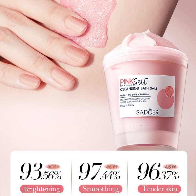 サドアー ヒマラヤ パウダーソルト クレンジングバスソルト  - Skincare Himalaya のレビューと価格